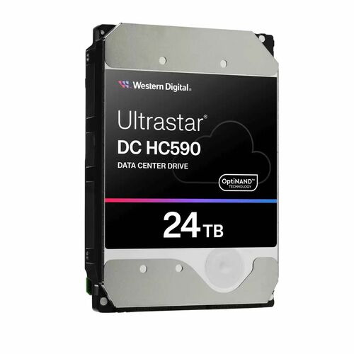 Western Digital Ultrastar DC HC500 WUH722624AL5204 24 TB Hard Drive - 3.5" Internal - SAS (12Gb/s SAS) - Conventional Magn