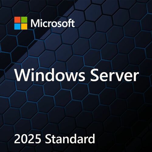 SB WIN SERVER STANDARD 2025 64BIT ENGLISH 1PK DVD 16 CORE