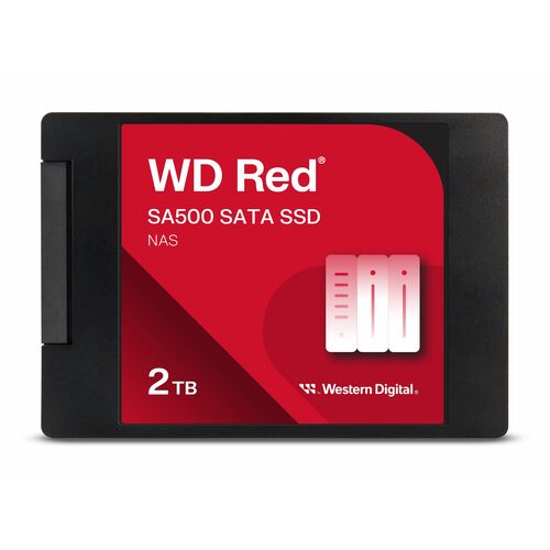 WD Red SA500 WDS200T2R0A 2 TB Solid State Drive - 2.5" Internal - SATA (SATA/600) - Storage System Device Supported - 1300
