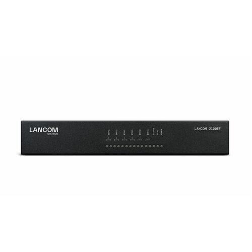 Lancom 2100EF Router - 4 Anschlüsse - 4 RJ-45 Port(s) - Management-Port - 2 SFP+ Steckplätze - 10 Gigabit Ethernet - IEEE 
