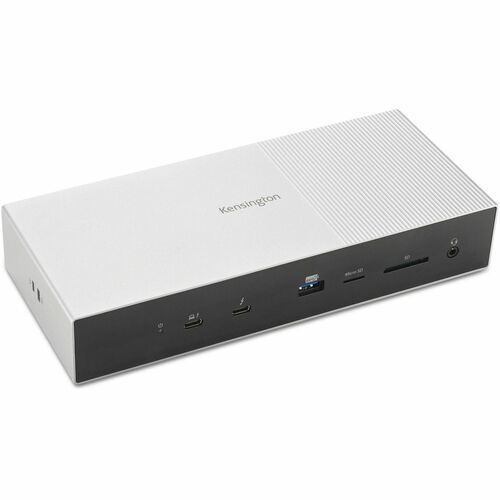 Kensington SD5000T5 Thunderbolt 5 Docking Station for Monitor, Workstation - Charging Capability - Memory Card Reader - SD