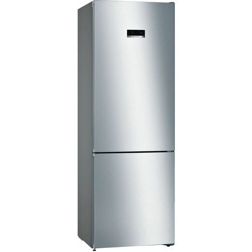 Congelatore/Freezer Bosch KGN49XLEA 438 L - Installazione libera - Acciaio inox - Reversibile - 3 x Cassetto/i freezer - 3