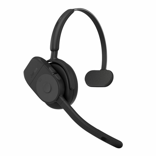 Jabra Perform 75 Wireless Over-the-head, On-ear Mono Headset - Black - Monaural - Supra-aural - 10000 cm - Bluetooth - 20 