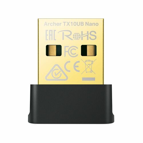 TP-Link Archer TX10UB Nano Dualband Wi-Fi/Bluetooth-Kombi-Adapter für Desktop Computer, Notebook - IEEE 802.11 a/b/g/n/ac/