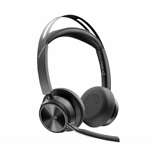 HP Poly Voyager Focus 2-M USB-C-C Headset USB-C/A Adapter Charging Stand (Consumer version)
