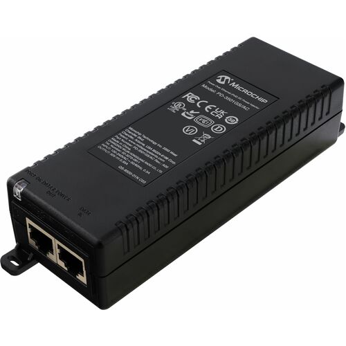 Microchip PD-3501GS/AC PoE -Injektor - 120 V AC, 230 V AC Eingang - 50 V DC Ausgang - 1 x RJ-45 Eingangsport(s) - 1 x PoE 