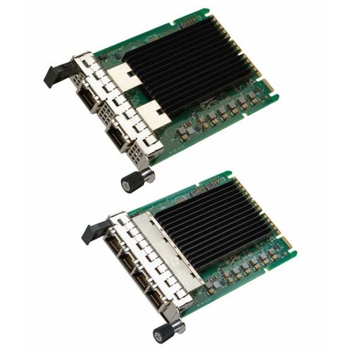 Intel E610-XT4 10Gigabit Ethernet Card for Server - 10GBase-T, 5GBase-T, 2.5GBase-T, 1000Base-T - Plug-in Card - PCI Expre