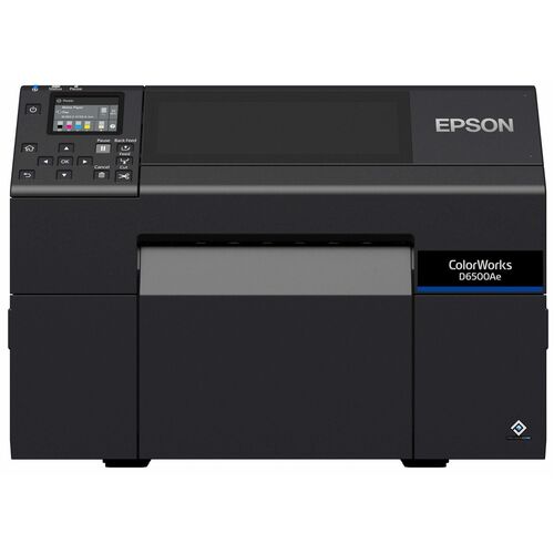 Epson ColorWorks D6500Ae Industrial, Food & Beverage, Retail Thermal Transfer Printer - Colour - Label Print - With Cutter