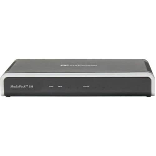 AudioCodes MediaPack MP-524 VoIP-Gateway - 3 x RJ-45 - 24 x FXS - Fast Ethernet, Ethernet, Gigabit-Ethernet - 1U Hoch - Ra