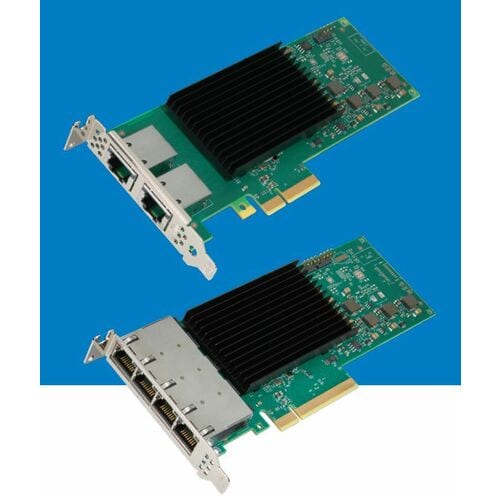 Intel 600 E610-XT2 10 Gigabit-Ethernet-Karte für Server - 10GBase-T, 2.5GBase-T, 5GBase-T, 100Base-TX, 1000Base-T - Plug-i