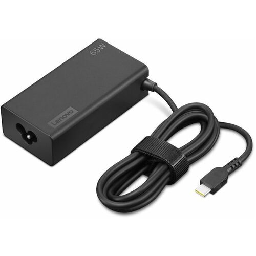 Lenovo 65 W AC Adapter - Universal Adapter - For USB Type C Device, Notebook, Tablet PC, Smartphone, Chromebook - Saudi Ar
