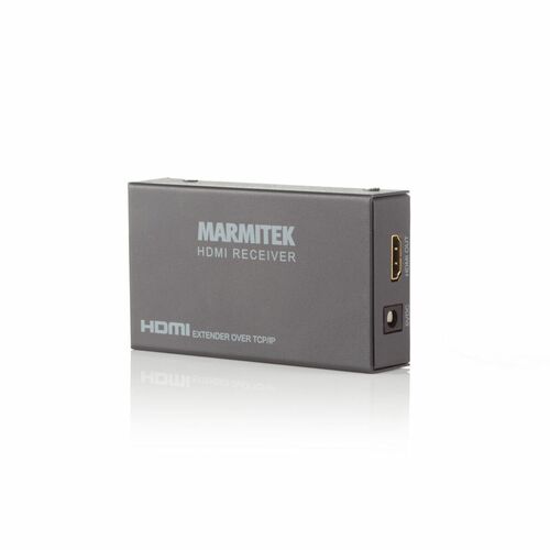 Marmitek Video-Extender-Receiver - Verkabelt - 120 m Reichweite - 1 x Netzwerk (RJ-45) - 1 x HDMI Aus - Kategorie 5e, Kate