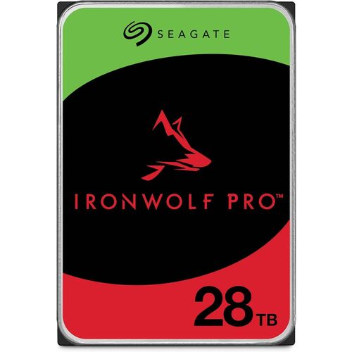 Disque dur Seagate IronWolf Pro ST28000NT000 - 3.5"" Interne - 28 To - Enregistrement magnétique conventionnel (CMR) Metho