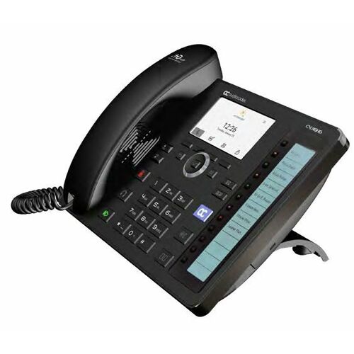 TEAMS C436HD IP-PHONE POE GBE BLACK WITH INTEGRATED DUAL BAND
