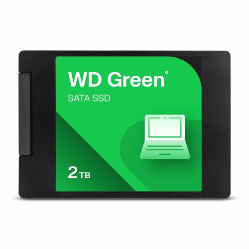 SanDisk Green WDS200T5G0A-00CPT0 2 TB Solid State Drive - 2.5" Internal - SATA - Notebook, Desktop PC, Computer Device Sup