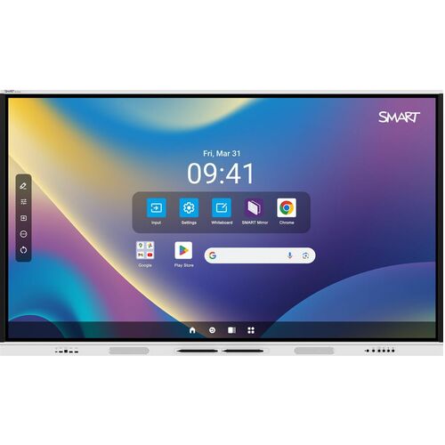 SMART Board GX086-V4 2184.40 mm 4K UHD LCD Collaboration Display - 8 GB DDR4 SDRAM - Advanced Infrared - Touchscreen - 16: