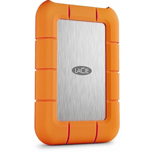 LaCie Rugged STND4000400 4 TB Rugged Solid State Drive - External - Gaming Console, iPhone Device Supported - USB Type C, 