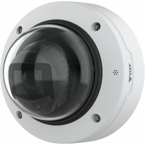 AXIS P3287-LV 5 Megapixel Indoor/Outdoor Network Camera - Colour - Dome - White - TAA Compliant - Infrared Night Vision - 