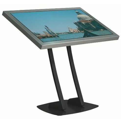 Unicol Monitorständer - 80 kg TragfähigkeitDisplay Type Supported: - Schwarz - Für Konferenz, LCD, Bildschirm, Plasma-Disp