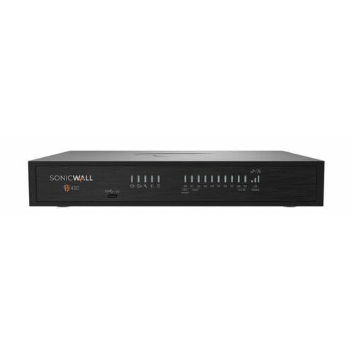 SonicWall TZ480 Wired Network Security/Firewall Appliance - Intrusion Prevention - 8 Port - Gigabit Ethernet, - 5 Gigabit 