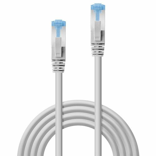 LINDY 1 m Kategorie 6a Netzwerkkabel - Cable for Netzwerkgerät - 10 Gbit/s - Patchkabel - Abschirmung - Nickel Beschichtet