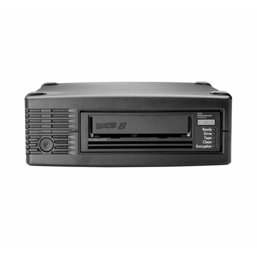 HPE LTO-8 Bandlaufwerk30 TB (komprimiert) - 3 Jahr(e) Garantie - 6Gb/s SAS - 133,35 mm Breite - 1/2H Höhe - Extern - 300 M
