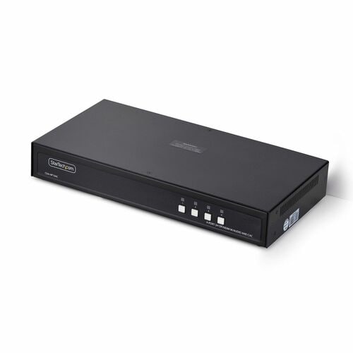 StarTech.com Analog KVM Switchbox - TAA Compliant - 4 Computer(s) - 4K - 3840 x 2160 - 11 x USB - USB 2.0 - 5 x HDMI - 5 x