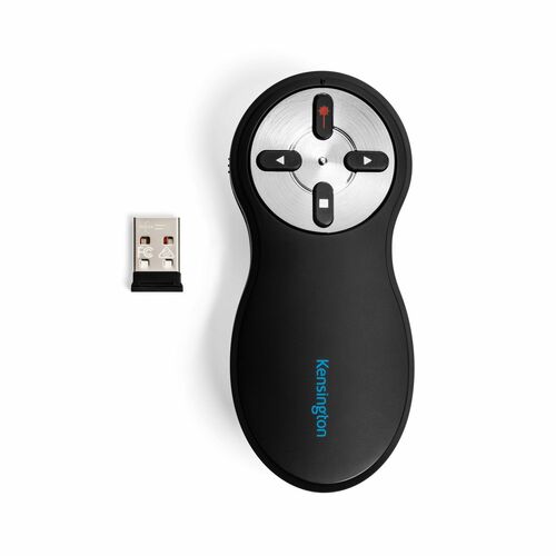Kensington Si600 Wireless Device Remote Control - 20 m Operating Distance - BatteryBlack, White