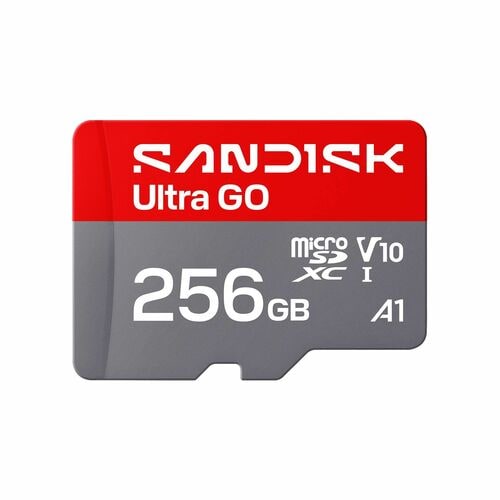 SanDisk 256 GB Class 10/UHS-I (U1) microSDXC - 190 MB/s Read