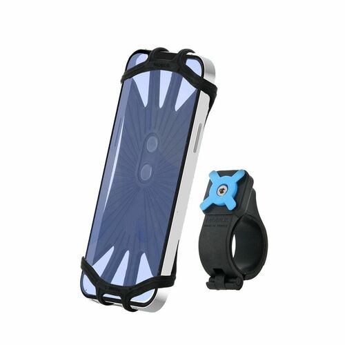 MOBILIS U.FIX Vehicle Mount for Smartphone, Bike, Smartphone Holder - Black - Landscape/Portrait - 10.2 cm to 17.8 cm (7")