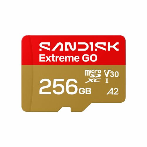 SanDisk 256 GB Class 10/UHS-I (U3) V30 microSDXC - 240 MB/s Read