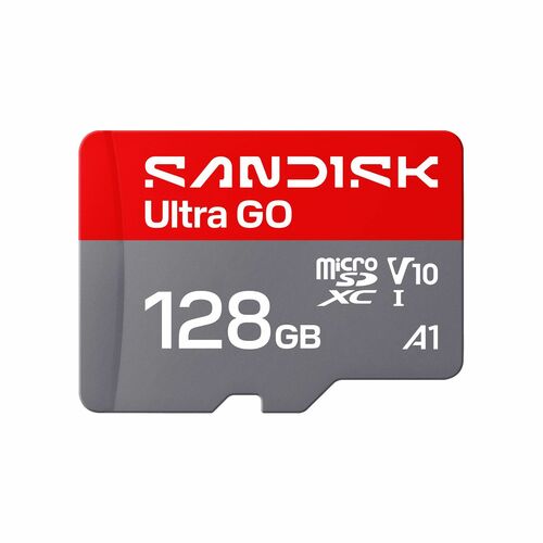 SanDisk 128 GB Class 10/UHS-I (U1) microSDXC - 190 MB/s Read
