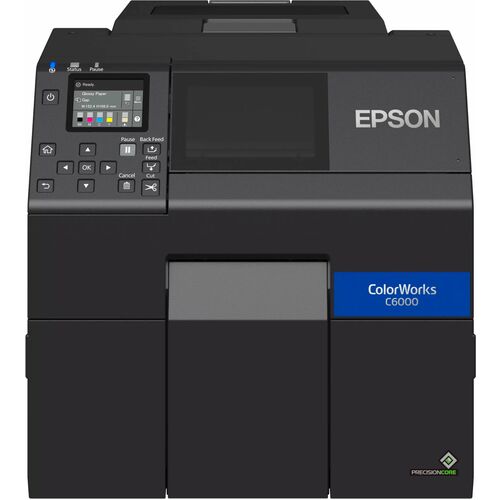 Epson ColorWorks CW-C6000Ae (BK) Gewerblich, Lebensmittel und Getränke, Logistik, Chemisch, Business, Manufacturing Tinten
