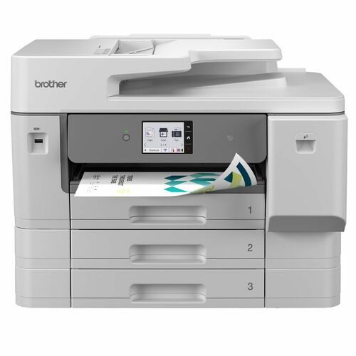 Brother Professional MFC-J6977DW Wired & Wireless - Tintenstrahl-Multifunktionsdrucker - Farbe - Weiß, Grau - Kopierer/Fax