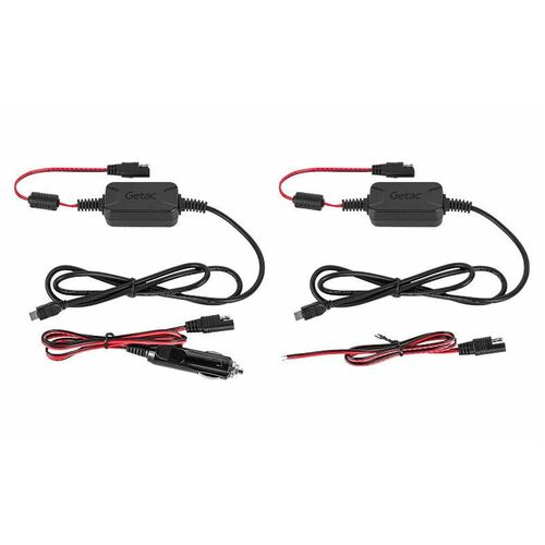Getac DC Adapter - For Tablet PC - 1.20 m Cable - 12 V DC, 32 V DC Input - 5 V DC, 9 V DC, 12 V DC, 15 V DC, 20 V DC Outpu