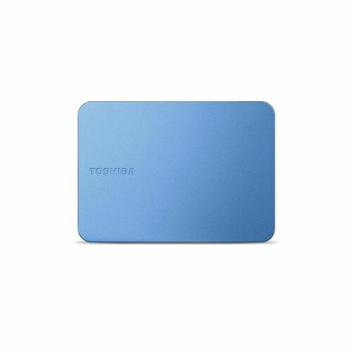 Toshiba Canvio Flex Tragbar Festplatte - 2,5" Extern - 1 TB - Metallic-Blau - Smartphone, Tablet, Desktop-PC Unterstütztes