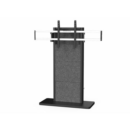 SMS EVER Display Stand - 218.4 cm (86") to 279.4 cm (110") Screen Support - 120 kg Load Capacity - Floor, Floor Stand - Po