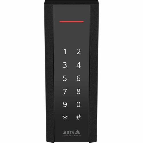 AXIS A4611 Radio-frequency Identification (RFID), Key Code Keypad Access Device Access Control System, Door Entry - Black 