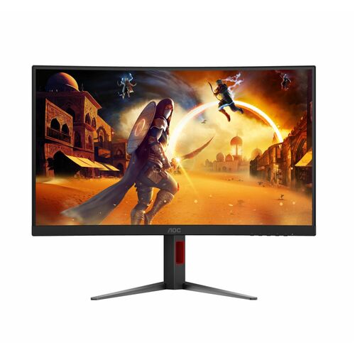 Monitor LED da gioco AOC C27G4Z2 685,8 mm (27") Classe Full HD Schermo curvo - 16:9 - Nero, Rosso - 68,6 cm (27") Viewable