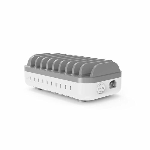 10 PORTS USB-C CHARGING STATION UK PLUGS
