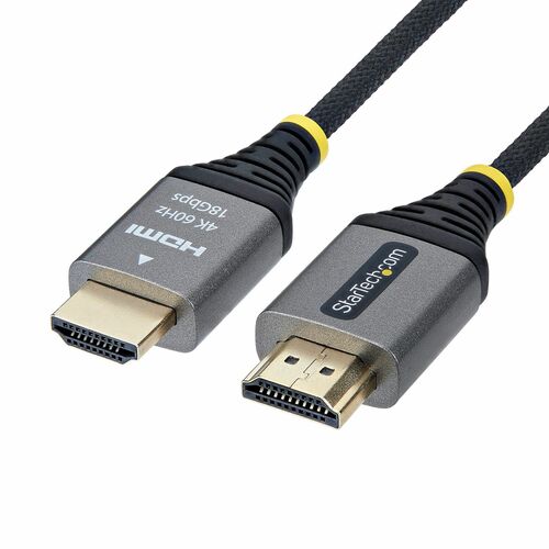 StarTech.com 1 m HDMI A/V Cable - 1 - Cable for Audio/Video Device, Workstation - First End: 1x HDMI 2.0 Digital Audio/Vid