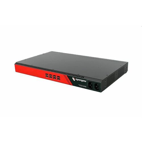 Opengear OM2224-24E-10G Device Server - 7,81 GB - DDR3 SDRAM - Verdrilltes, Glasfaserleitung - 2 Gesamtzahl Erweiterungsst