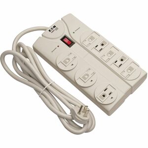 Eaton Tripp Lite Series Protect It! 8-Outlet Surge Protector, 8 ft. Cord with Right-Angle Plug, 1440 Joules, Diagnostic LE