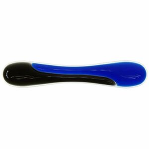 Kensington Duo Gel 62397 Wrist Rest - 10.3 mm x 479.4 mm x 88.9 mm Dimension - Black & Blue - 1 Each