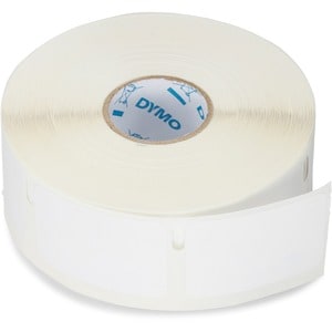 Dymo LabelWriter Small Multipurpose Labels - 1" Width x 2 1/8" Length - Direct Thermal - White - 500 / Roll - 500 / Roll