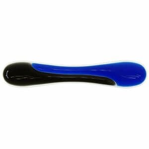 Kensington Duo Gel 62397 Wrist Rest - 10.3 mm x 479.4 mm x 88.9 mm Dimension - Black & Blue - 1 Each