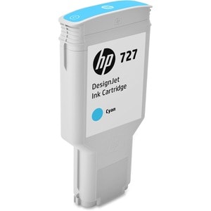 HP 727 (F9J76A) Original Inkjet Ink Cartridge - Single Pack - Cyan - 1 Each - Inkjet - 1 Each