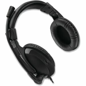 Adesso Xtream H5 Wired Over-the-head Stereo Headset - Black - Binaural - Circumaural - 32 Ohm - 20 Hz to 20 kHz - 182.9 cm