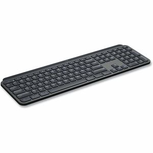 Logitech MX Keys Wireless Illuminated Keyboard for Business, Quiet Perfect-Stroke Keys, Logi Bolt Technology - Graphite - 