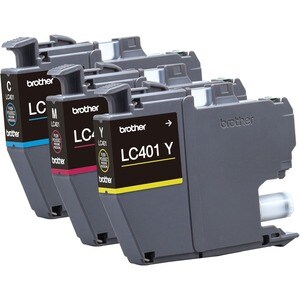 Brother LC4013PKS Original Standard Yield Inkjet Ink Cartridge - CMY - 3 / Pack - 200 Pages